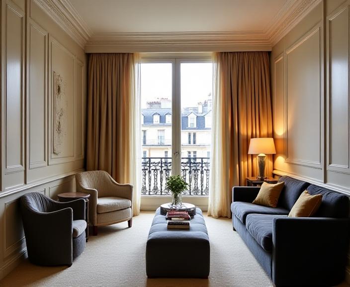 Intérieur de la Suite SignatureAxiom Hotel